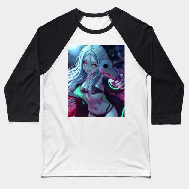 Rebecca Baseball T-Shirt by SUONIKO